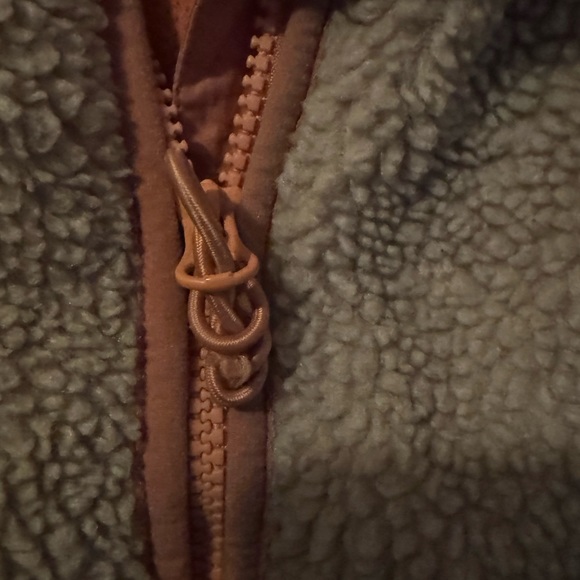 Penfield Womens Fleece Jacket Beige Full Zip - Picture 6 of 8